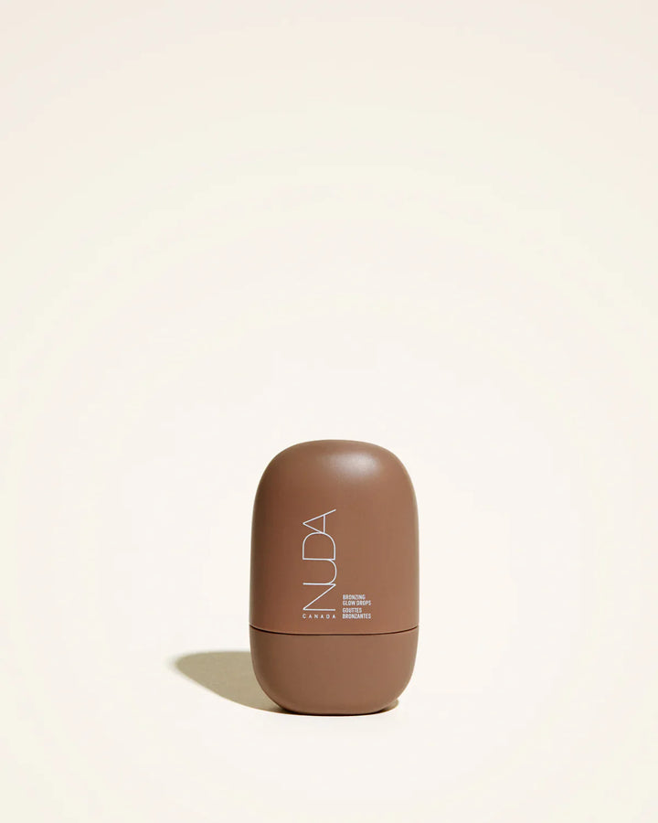 Gouttes éclatantes bronzantes